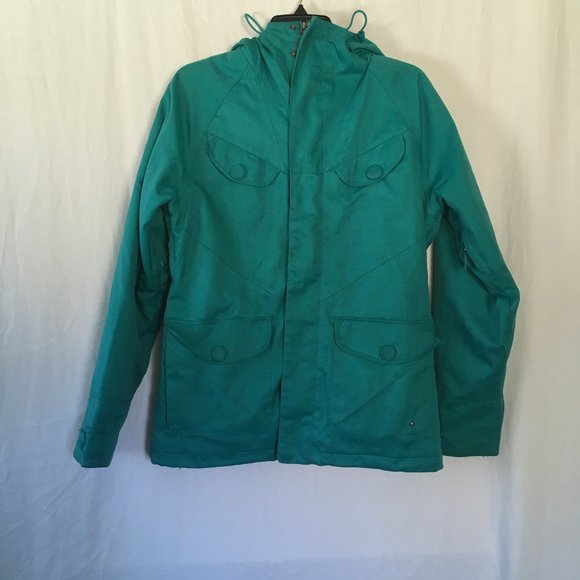 Burton Jackets & Blazers - Burton Dryride Hooded Snowboard Coat Sz M